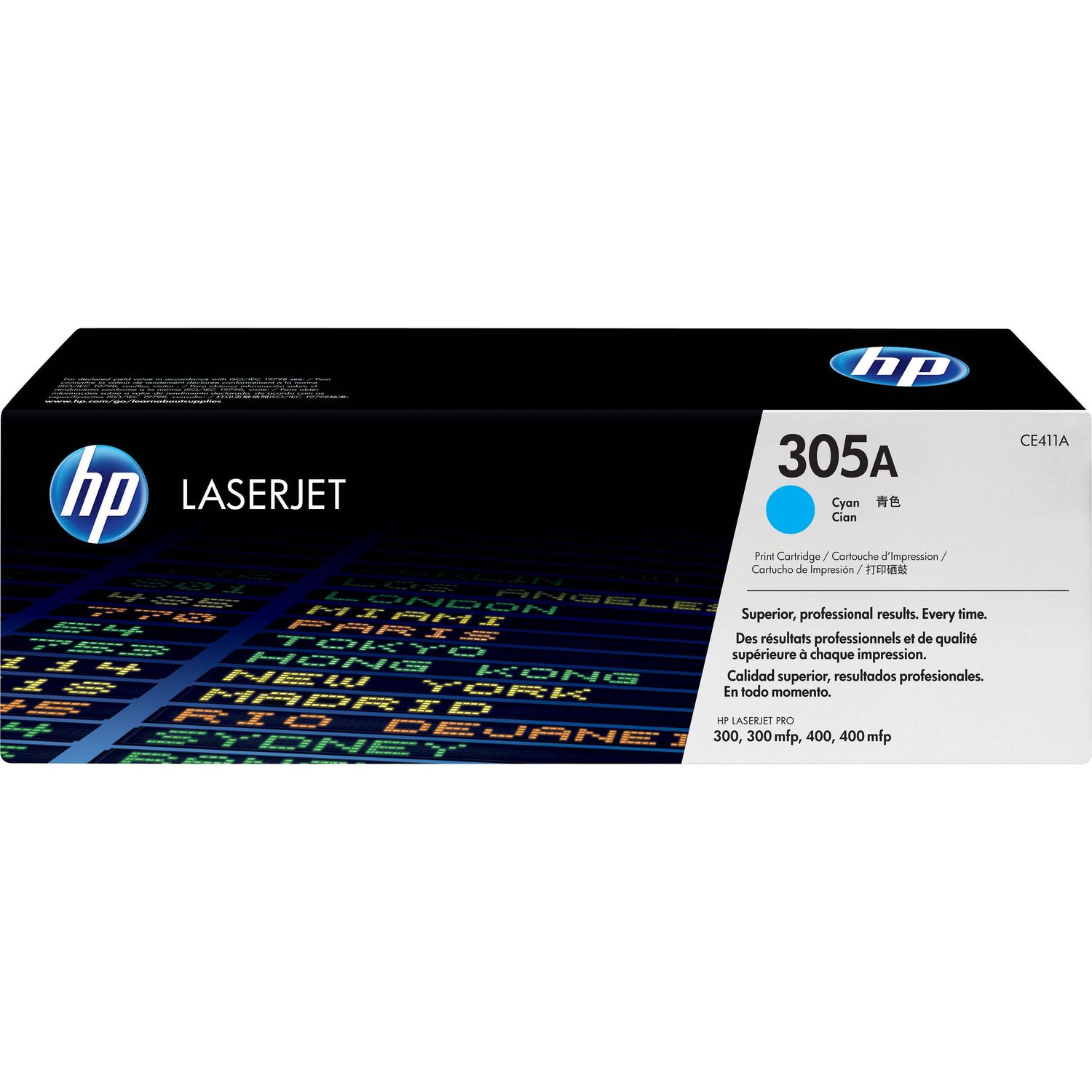 HP CE411A (305A) Cyan Genuine Ink Toner