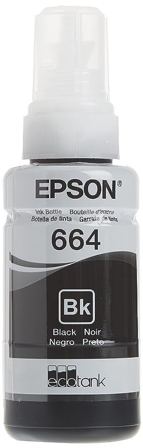 Epson 664 Black Genuine Ink Bottle
