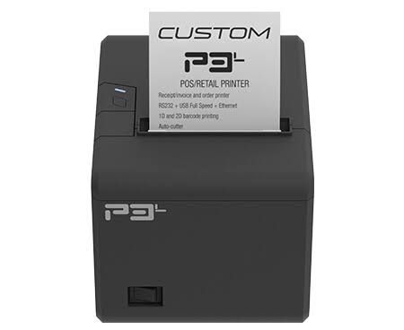 Custom America P3L (LAN &amp; USB) Thermal Receipt Printer