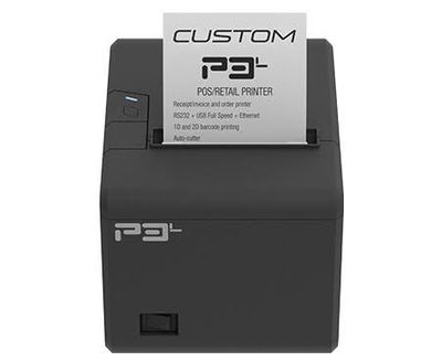 Custom America P3L (LAN &amp; USB) Thermal Receipt Printer