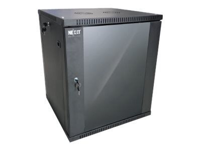 Nexxt NPC-P9U66B 9U Pro Dual Hinged Wall Enclosure