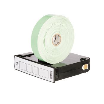 Zebra Z-Band Wristband Cartridge GN, 1"x10" (Box of 6 Cartridge) 350 Wristbands per Cartridge