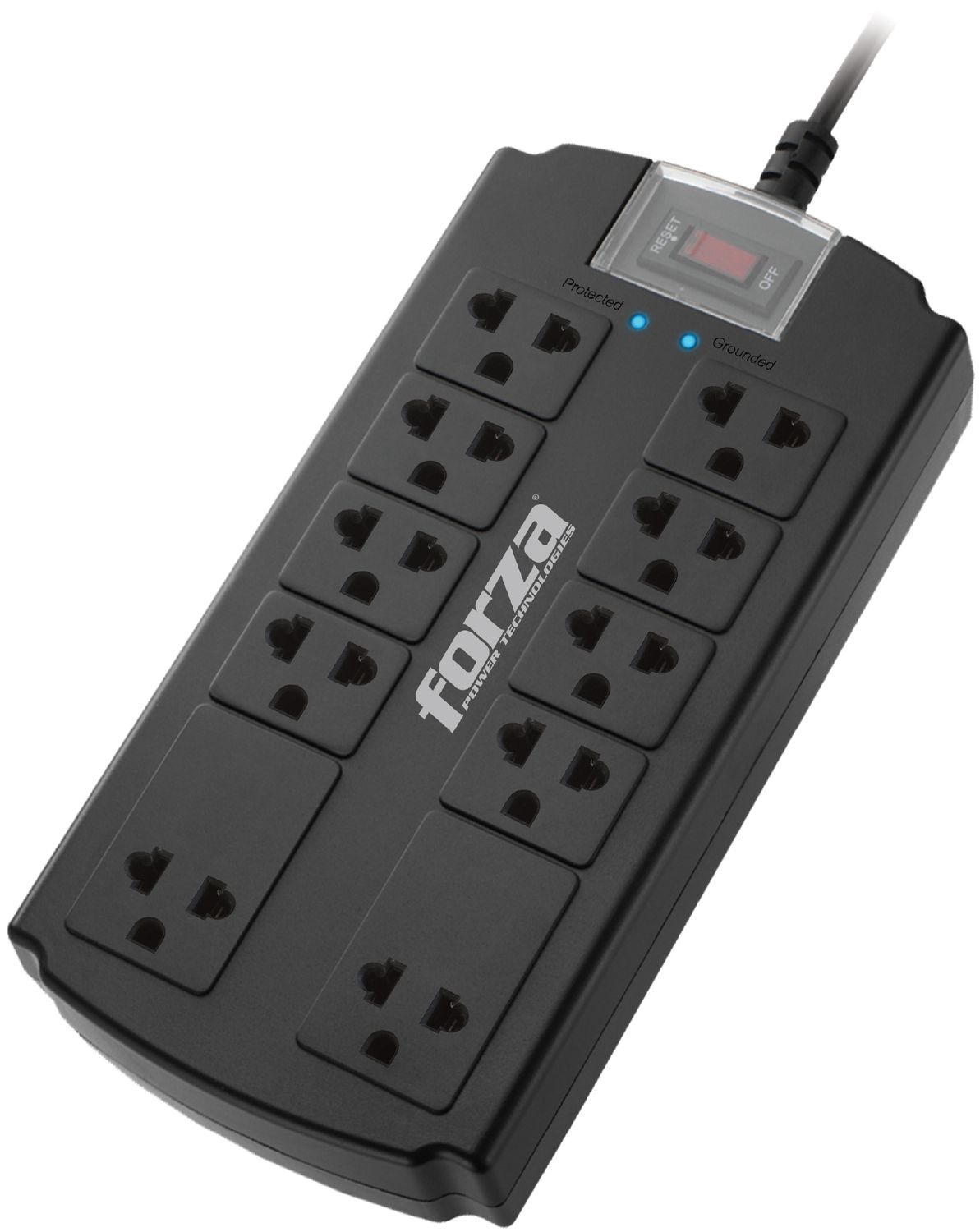 Forza FSP-10UN Surge Protector (1080J/1800W) 10 Outlet