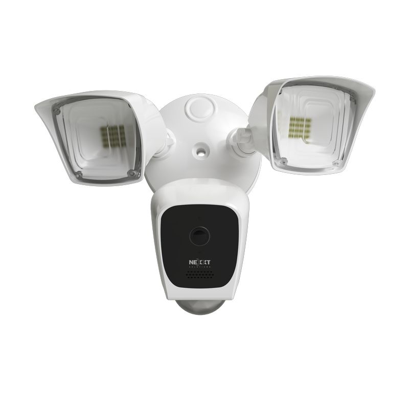 Nexxt NHC-F610 Smart Home Wi-Fi Floodlight Camera W/Motion Detection
