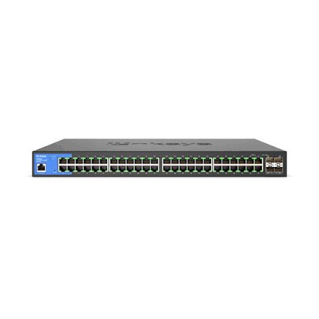 Linksys LGS352C 48-Port Managed Gigabit Ethernet Switch with 4 10G SFP