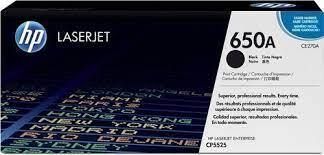 HP CE270A (650A) Black Genuine Ink Toner