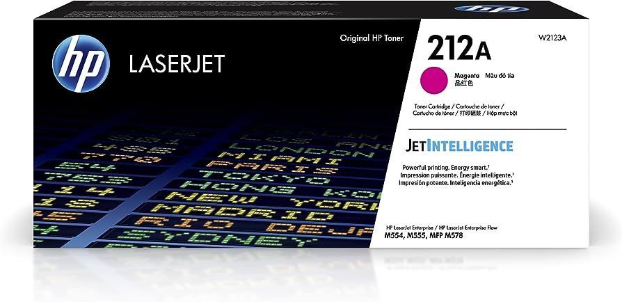 HP W2123A (212A) Magenta Genuine Ink Toner
