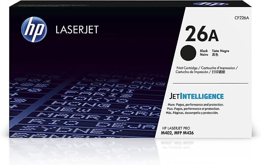 HP CF226A (26A) Black Genuine Ink Toner