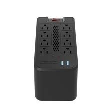 Forza FVR-1221USB (1200VA/600W) Automatic Voltage Regulator 8 Outlet/2 USB