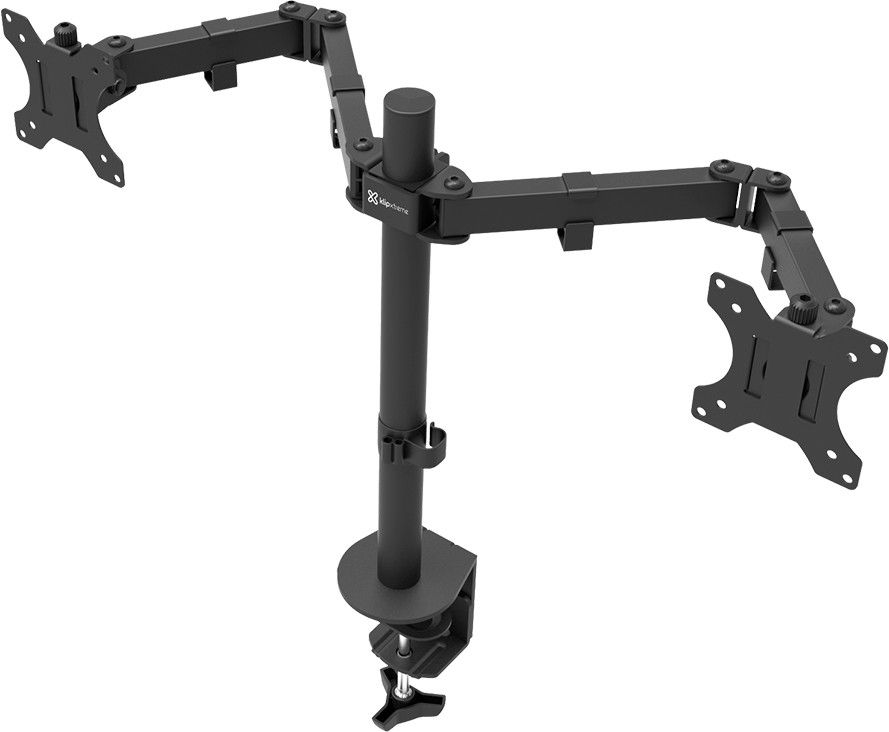 Klip Xtreme KPM-310 Full Motion Tilt/Swivel Dual Monitor Mount (13"-32")
