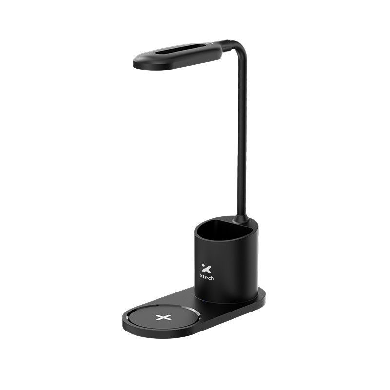 Xtech XTA-701 LED Desk Lamp w/ Pen holder &amp; Wls charging pad 15w