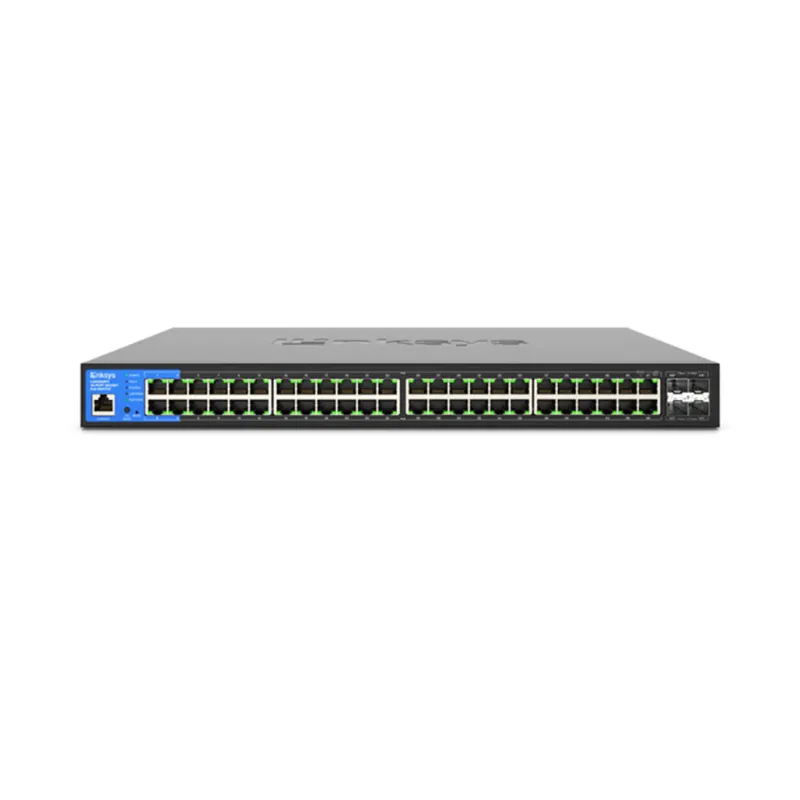 Linksys LGS352MPC 48-Port Managed POE+ Ethernet Switch with 4 SFP