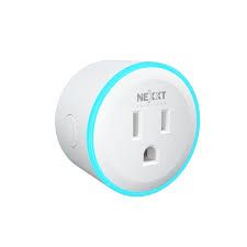 Nexxt NHP-S610 Smart Home Wi-Fi Single Plug w/ RGB Light