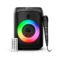 Xtech XTS-661  SonicBloom Wls Speaker w/ LED Lights &amp; Microphone