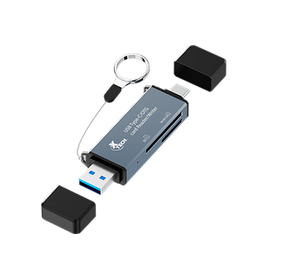Xtech XTC-580 2-in-1 USB-C / USB 3.0 OTG Card Reader