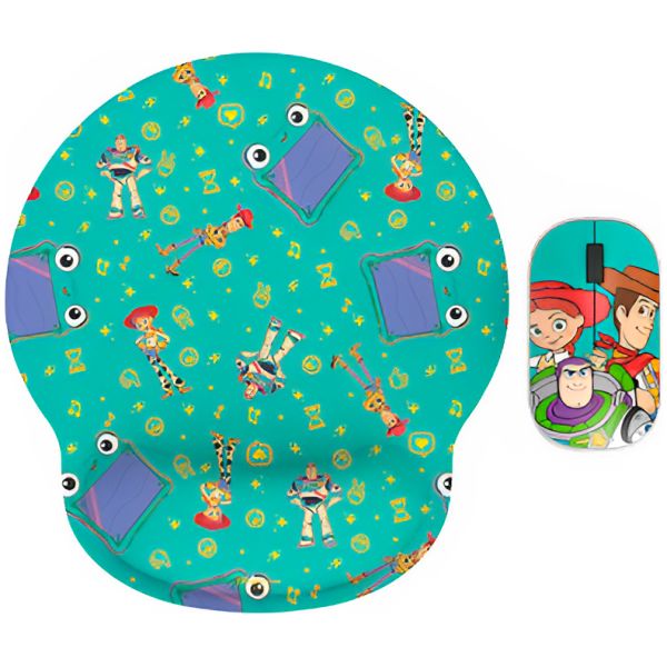 Xtech XTM-DKT5TS Toy Story 5 Wls Mouse &amp; Mouse Pad