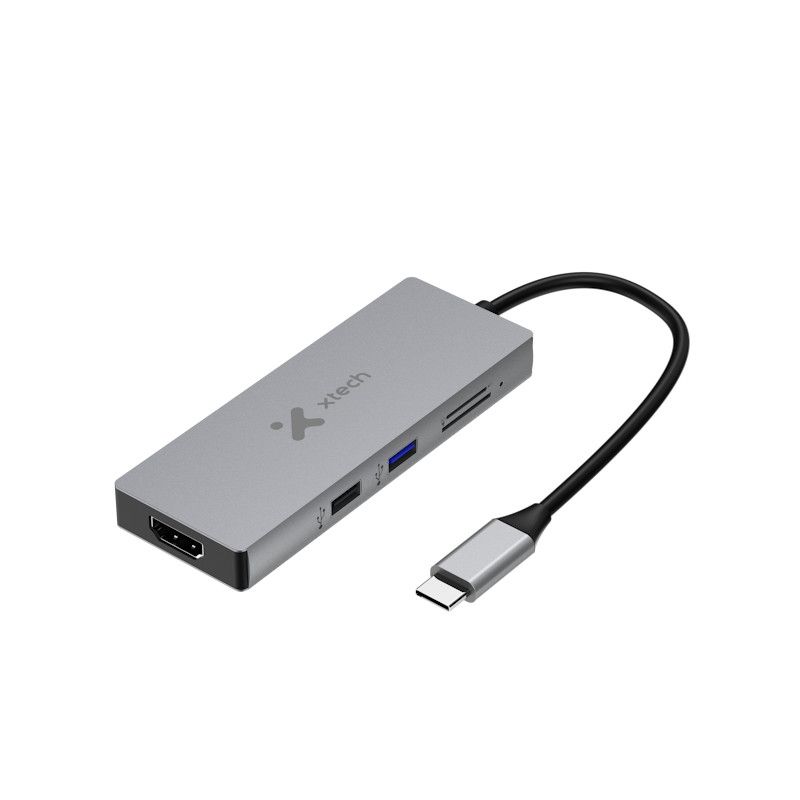 Xtech XTC-572 5-in-1 USB-C Multiport Hub