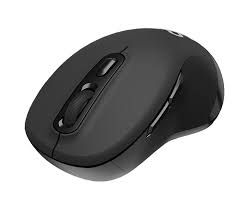 Klip Xtreme KMW-550 Biglider 7-Button Ergonomic Wls Mouse w/ Dual 2.4Ghz Receivers (USB-A &amp; USB-C)
