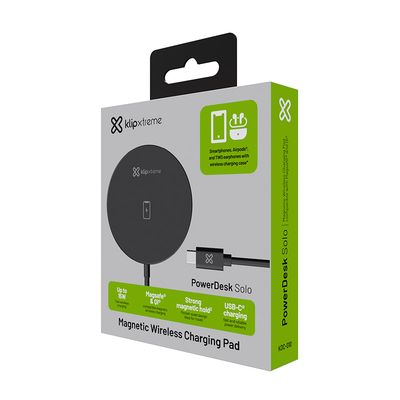 Klip Xtreme KDC-010 PowerDesk Solo Magnetic Wls Charging Pad