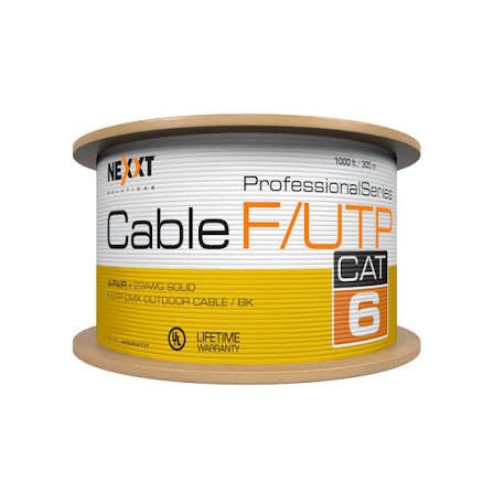 Nexxt Essential AB356NXT37 Cable F/UTP Outdoor 1000ft Cat6