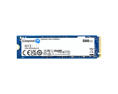 Kingston 500GB NVMe SSD Memory