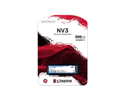 Kingston 500GB NVMe SSD Memory