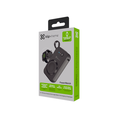 Klip Xtreme KPB-050 PowerWatch 2-in-1 Charger PowerBank