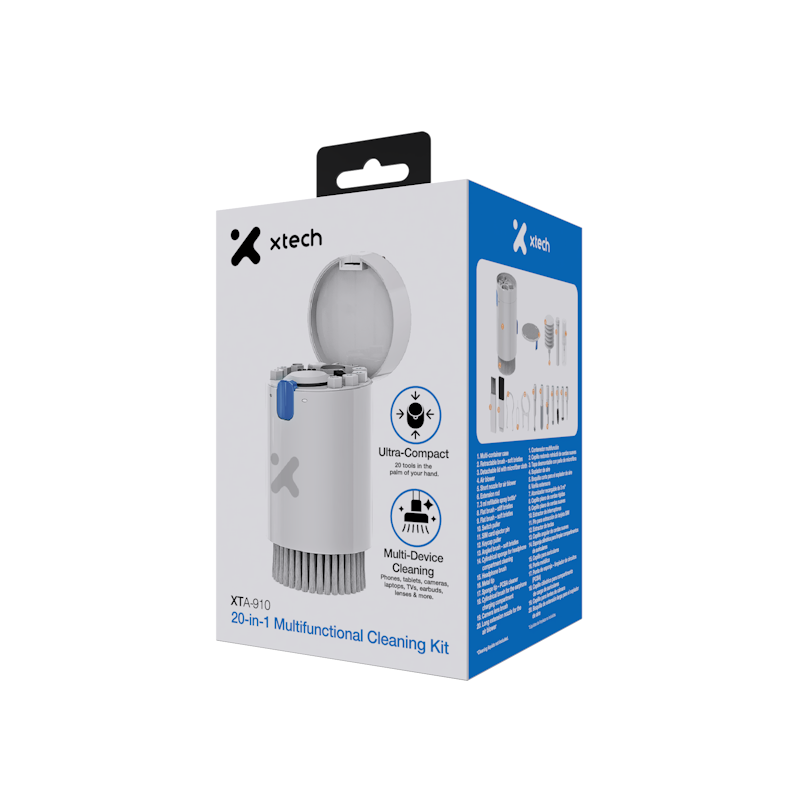Xtech XTA-910 20-in-1 Multifunctional Cleaning Kit