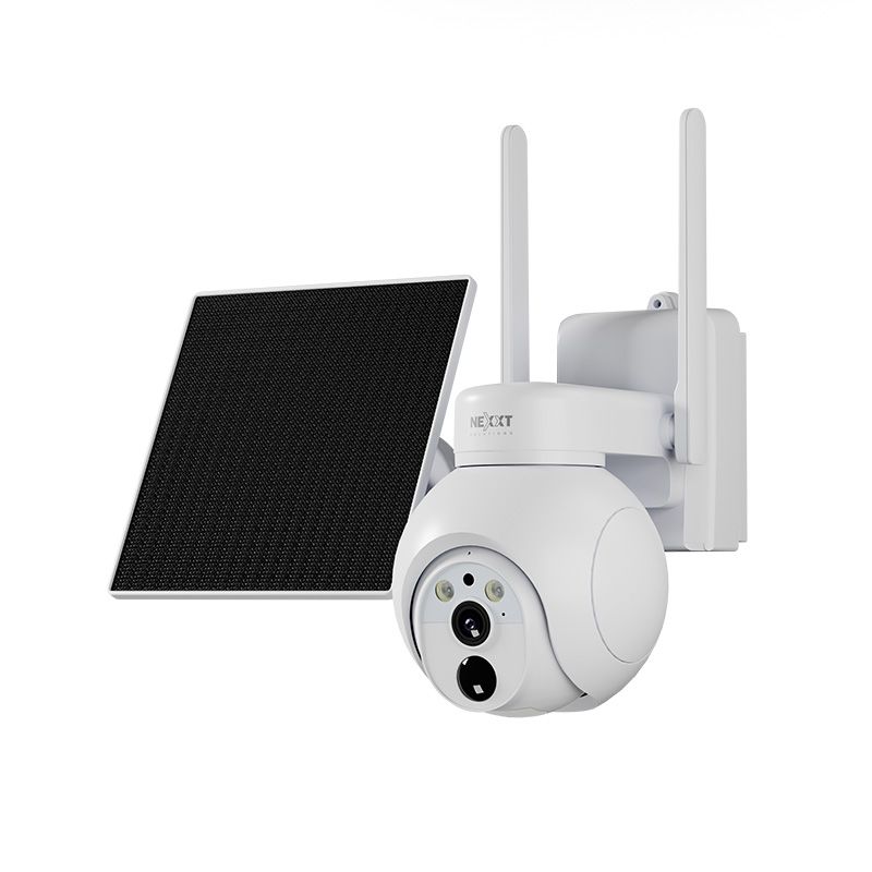 Nexxt NHC-OP40SL Smart Home PTZ Outdoor Camera w/ Solar Panel (Nano Sim only)