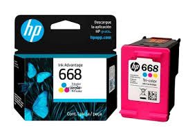 HP 668 Tri-Color Original Ink Cartridge