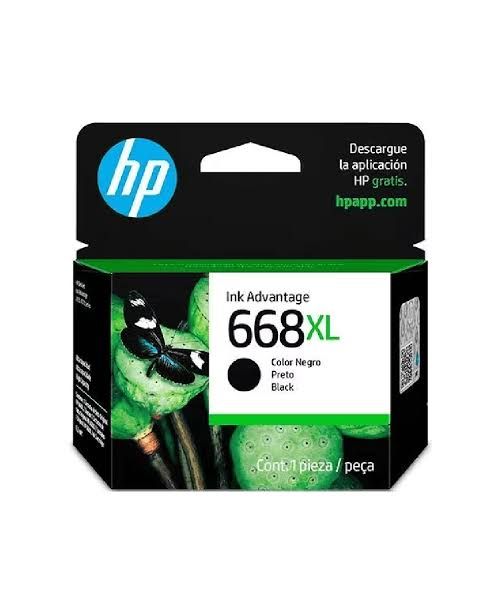 HP 668 XL High Yield Black Original Ink Cartridge