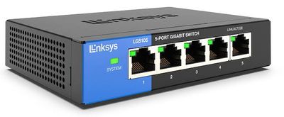 Linksys LGS105P-NA 5 Port Business Gigabit Switch