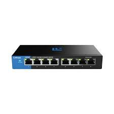 Linksys LN2308P-NA 8 Port POE Multi Gigabit Switch
