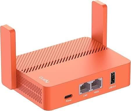 Cudy AC1200 Dual Band Wi-Fi Mini Travel VPN Router with USB (TR1200)