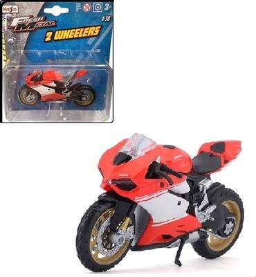 Maisto Diecast Model Motorcycle Motorbike Bike Ducati 1199 Superleggera 1/18 scale