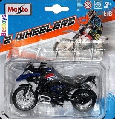 Maisto Diecast Model Motorcycle Motorbike Bike BMW R 1200 GS R1200 GS 1/18 scale new in pack