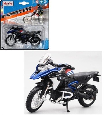 Maisto Diecast Model Motorcycle Motorbike Bike BMW R 1200 GS R1200 GS 1/18 scale new in pack