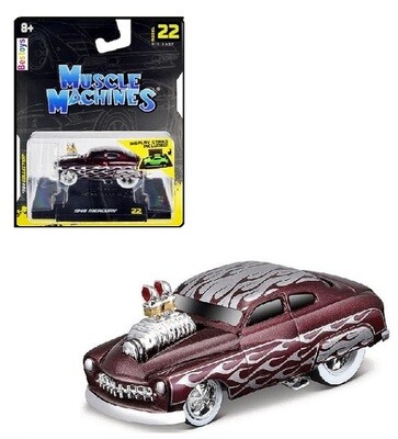 Maisto Muscle Machines Diecast Model Car Mercury 1949 1/64 scale