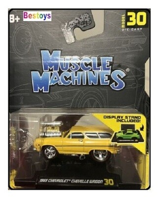 Maisto Muscle Machines Chevy Chevrolet Chevelle Stationwagon 1965