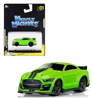 Maisto Muscle Machines Diecast Model Car Ford Mustang Shelby GT 500 GT500 2020 1/64 scale