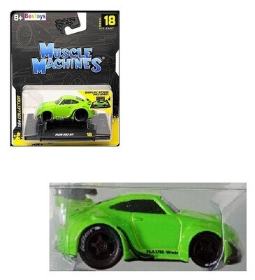 Maisto Muscle Machines Diecast Model Car RWB 993 911 1/64 scale