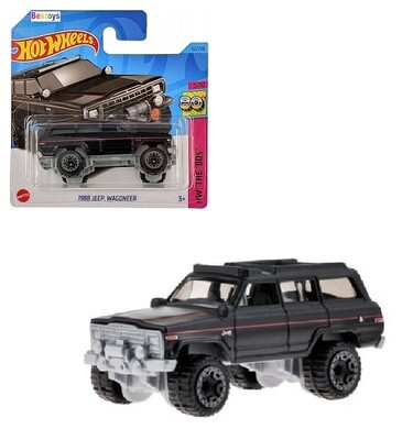 Hotwheels Hot Wheels Diecast Model Car 2023 52 / 250 Jeep Wagoneer 1988 The 80&#39;s 1/64 scale new in pack new