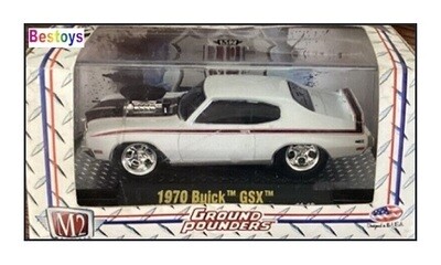 Castline M2 Diecast Model Car Ground Pounders Buick GSX 1970 1/64 scale new in pack