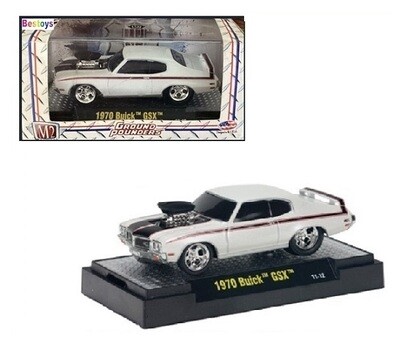 Castline M2 Diecast Model Car Ground Pounders Buick GSX 1970 1/64 scale new in pack