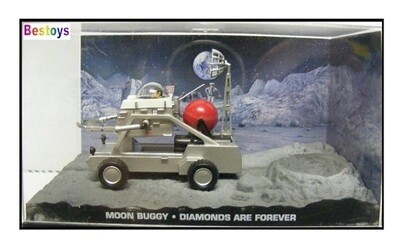 James Bond 007 Diecast Model Car Collection Moon Buggy Diamonds Are Forever Movie Film 1/43 scale