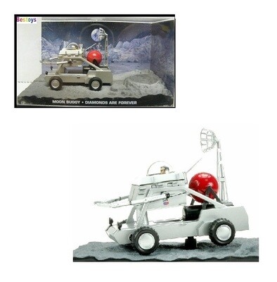 James Bond 007 Diecast Model Car Collection Moon Buggy Diamonds Are Forever Movie Film 1/43 scale