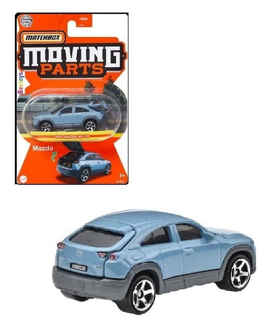 Matchbox Diecast Model Car Moving Parts Mazda MX 30 MX30 2021 1/64 scale new in pack