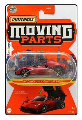 Matchbox Diecast Model Car Moving Parts Pagani Huayra Roadster 1/64 scale new in pack