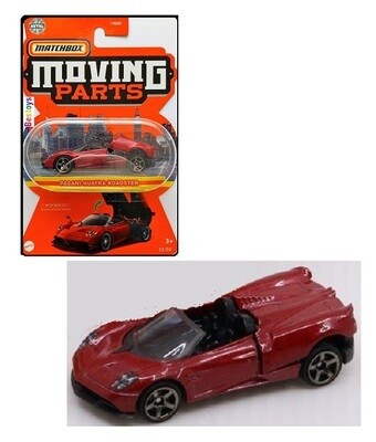 Matchbox Diecast Model Car Moving Parts Pagani Huayra Roadster 1/64 scale new in pack