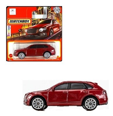 Matchbox Diecast Model Car 2022 82 / 100 Bentley Bentayga 1/64 scale new in pack
